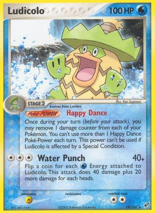 Ludicolo (19/107) [Deoxys] - Rare