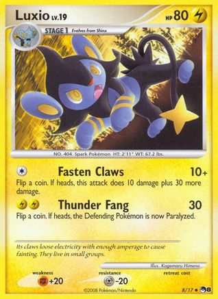 Luxio (8/17) [POP Series 8] - Uncommon