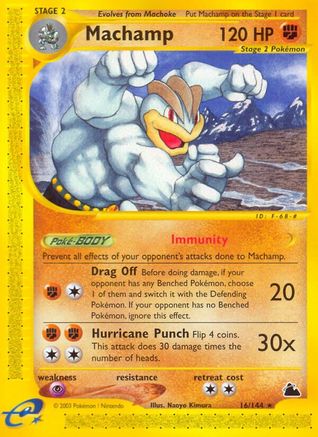 Machamp (16/144) [Skyridge] Reverse Holofoil - Rare