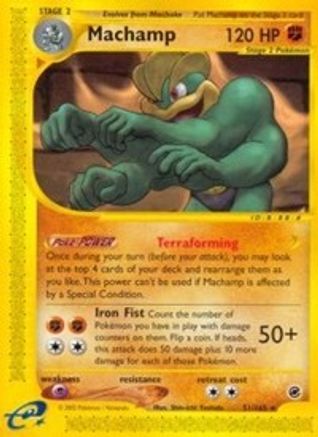 Machamp (51/165) [Expedition] Reverse Holofoil - Rare