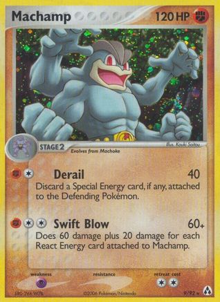 Machamp (9/92) [Legend Maker] Reverse Holofoil - Holo Rare