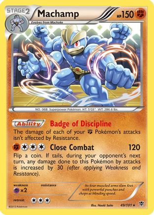 Machamp (049/101) [Plasma Blast] Reverse Holofoil - Holo Rare