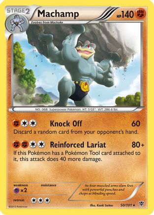 Machamp (50/101) [Plasma Blast] Reverse Holofoil - Rare