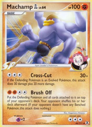Machamp GL (046/111) [Rising Rivals] Reverse Holofoil - Uncommon