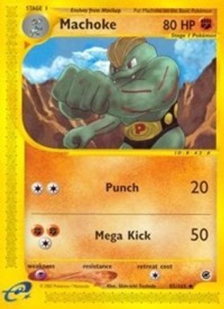 Machoke (85/165) [Expedition] Reverse Holofoil - Uncommon