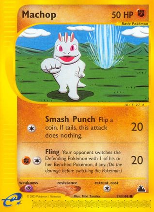 Machop (74/144) [Skyridge] - Common