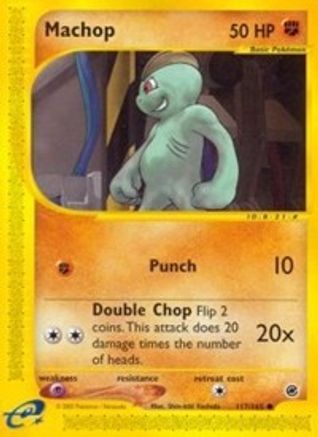 Machop (117/165) [Expedition] - Common