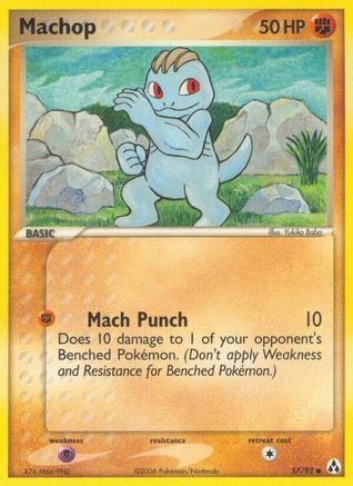 Machop (57/92) [Legend Maker] - Common
