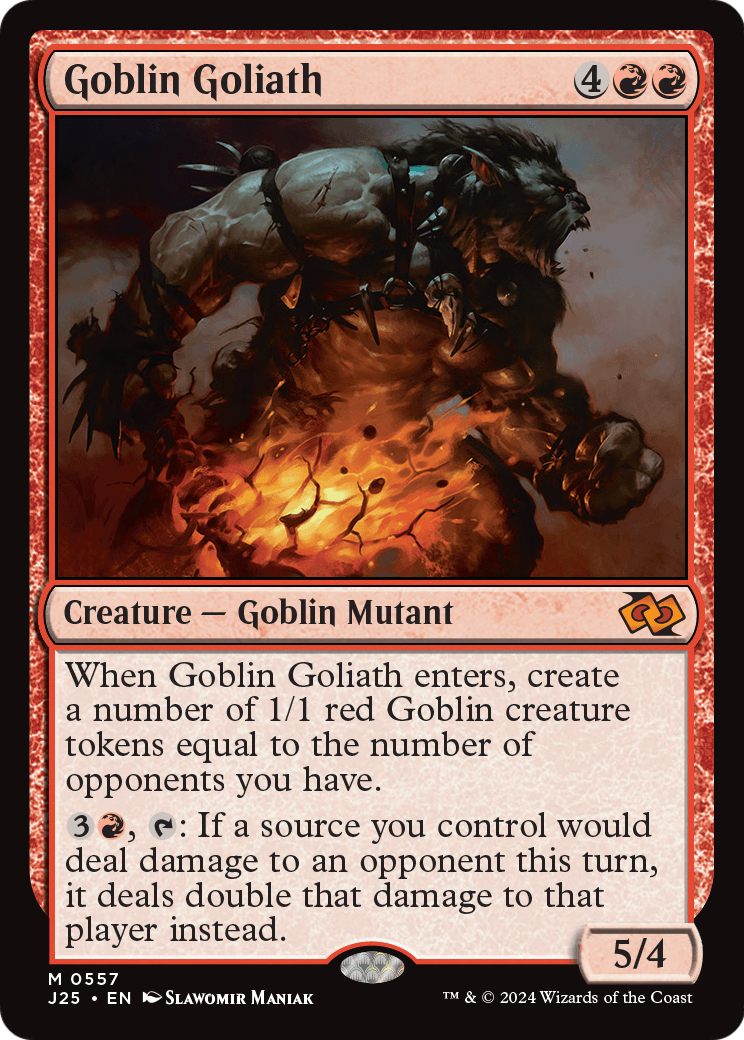 Goblin Goliath (J25-557) [Foundations Jumpstart]