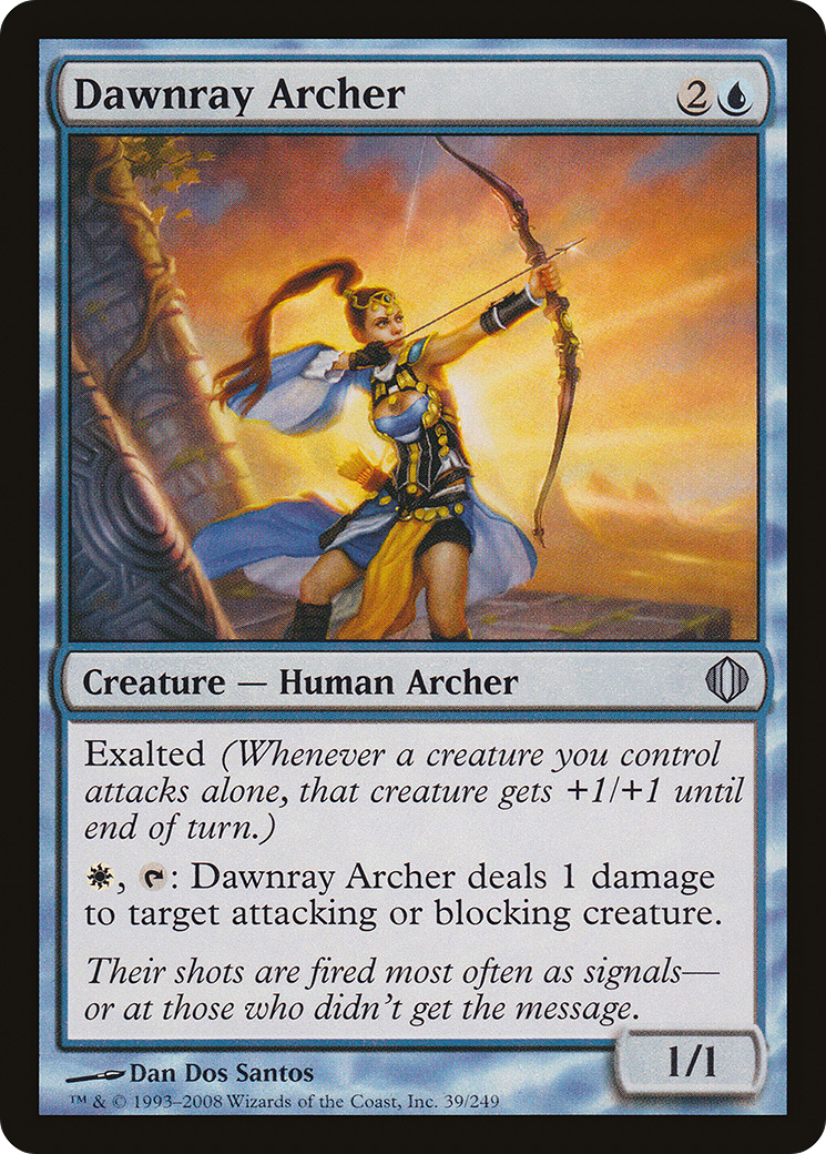 Dawnray Archer (ALA-039) [Shards of Alara] Foil