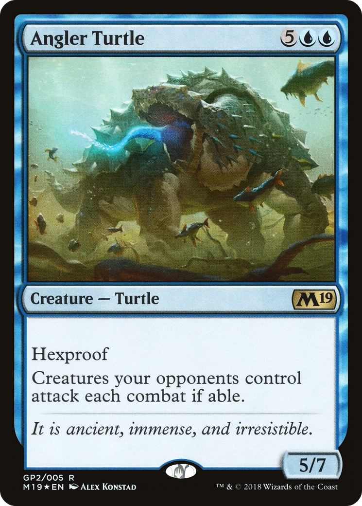 Angler Turtle (2018 Gift Pack) (GBP-GP2) [M19 Gift Pack] Foil