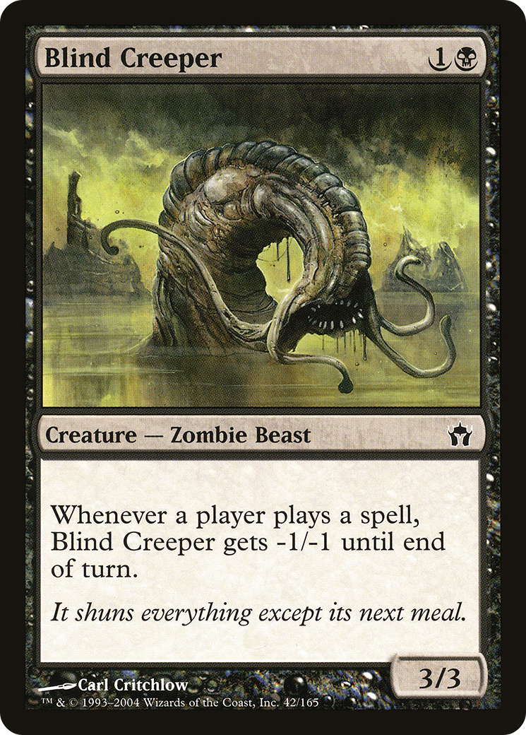 Blind Creeper (5DN-042) [Fifth Dawn]