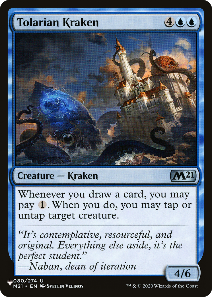 Tolarian Kraken (LIST-M21-80) [The List]