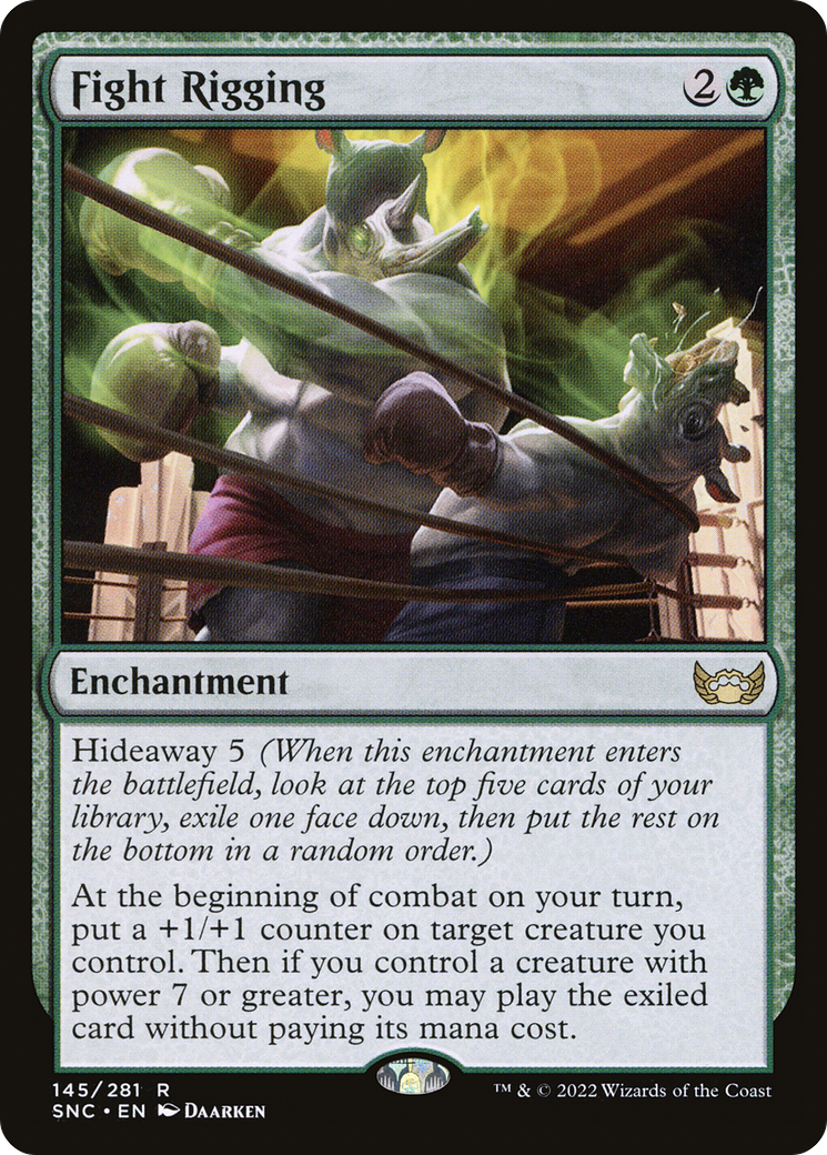 Fight Rigging (SNC-145) [Streets of New Capenna] Foil
