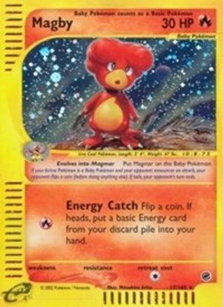 Magby (17/165) [Expedition] Reverse Holofoil - Holo Rare