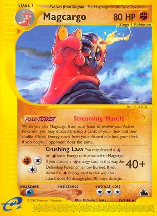 Magcargo (18/144) [Skyridge] Reverse Holofoil - Rare