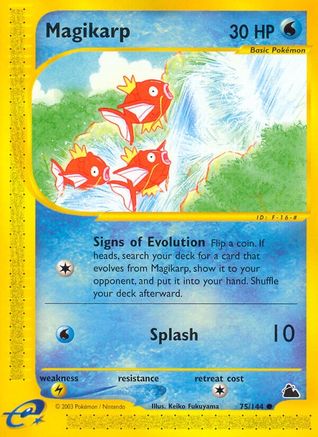 Magikarp (75/144) [Skyridge] Reverse Holofoil - Common