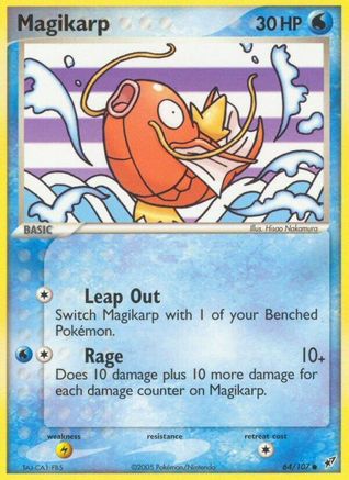 Magikarp (064/107) [Deoxys] Reverse Holofoil - Common
