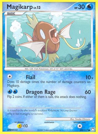 Magikarp (089/123) [Mysterious Treasures] Reverse Holofoil - Common