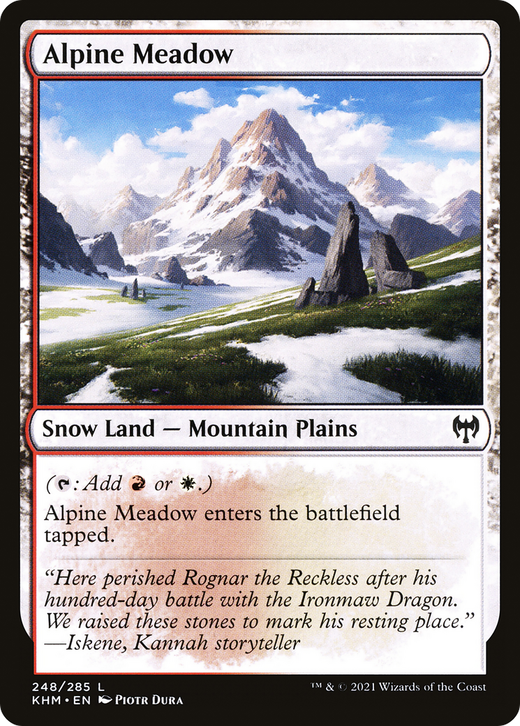 Alpine Meadow (KHM-248) [Kaldheim]