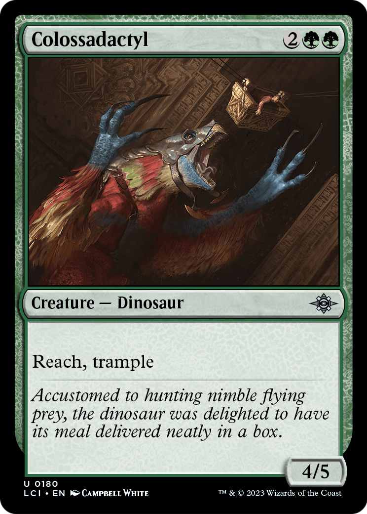 Colossadactyl (LCI-180) [The Lost Caverns of Ixalan]
