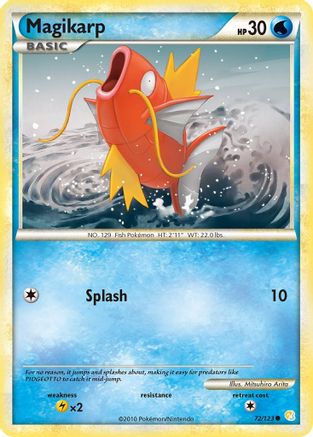 Magikarp (072/123) [HeartGold SoulSilver] - Common
