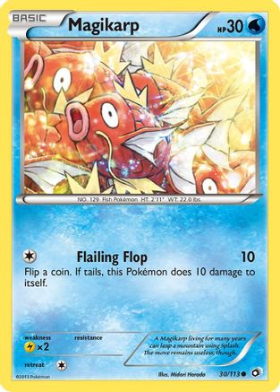 Magikarp (030/113) [Legendary Treasures] Reverse Holofoil - Common