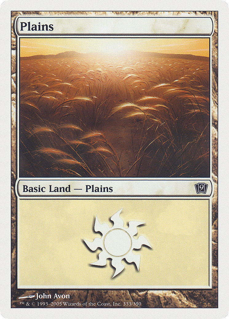 Plains (9ED-333) [9th Edition]