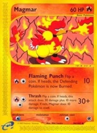 Magmar (86/165) [Expedition] Reverse Holofoil - Uncommon
