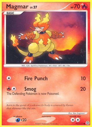 Magmar (093/132) [Secret Wonders] - Common