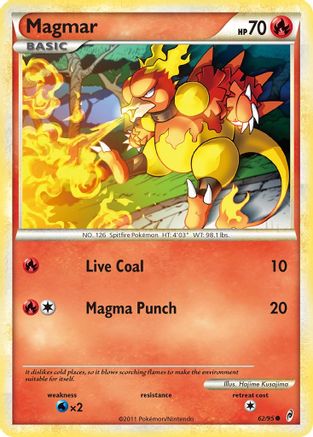 Magmar (062/95) [Call of Legends] - Common