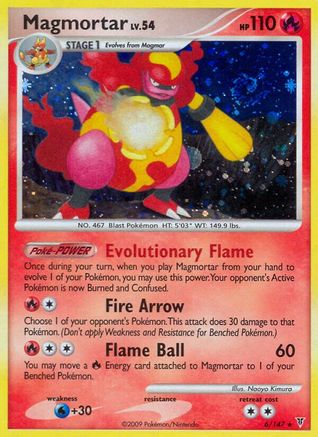 Magmortar (6/147) [Supreme Victors] Holofoil - Holo Rare