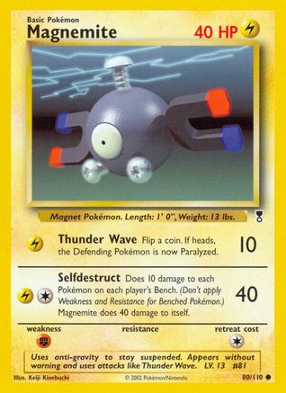Magnemite (80/110) [Legendary Collection] - Common