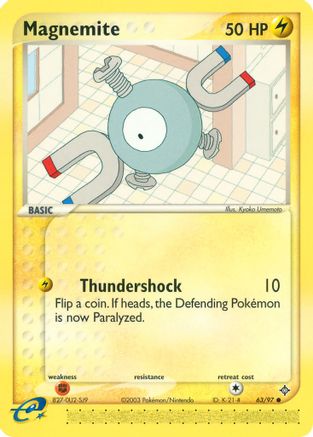 Magnemite (63/97) [Dragon] - Common