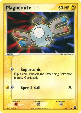 Magnemite (068/112) [FireRed & LeafGreen] - Common