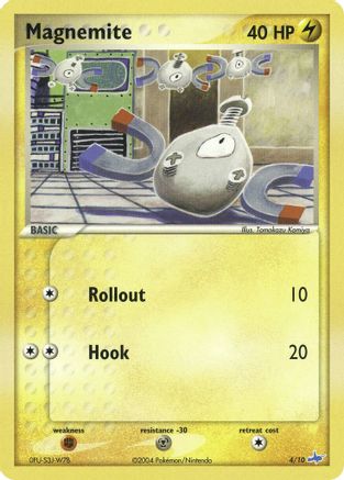 Magnemite (004/10) [EX Trainer Kit 1 Latias & Latios] - Common