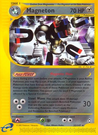 Magneton (22/147) [Aquapolis] - Rare