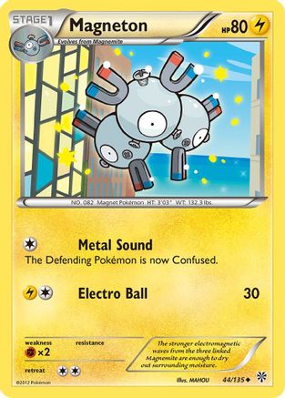 Magneton (44/135) [Plasma Storm] Reverse Holofoil - Uncommon