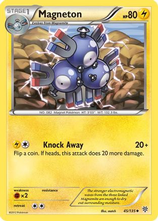 Magneton (45/135) [Plasma Storm] Reverse Holofoil - Uncommon