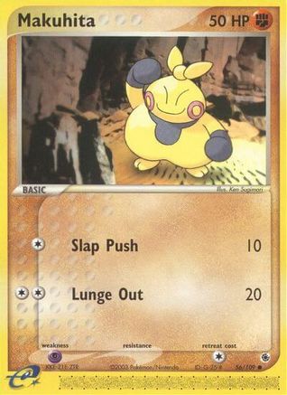 Makuhita (056/109) [Ruby and Sapphire] Reverse Holofoil - Common