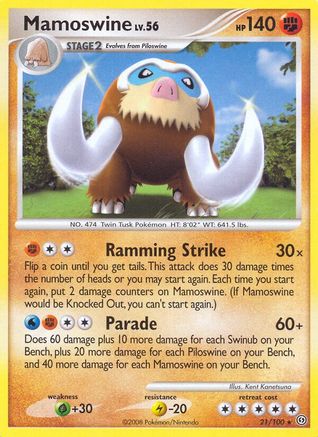 Mamoswine (021/100) [Stormfront] - Rare