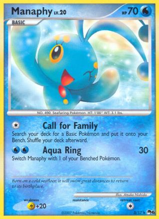 Manaphy (003/17) [POP Series 6] - Rare