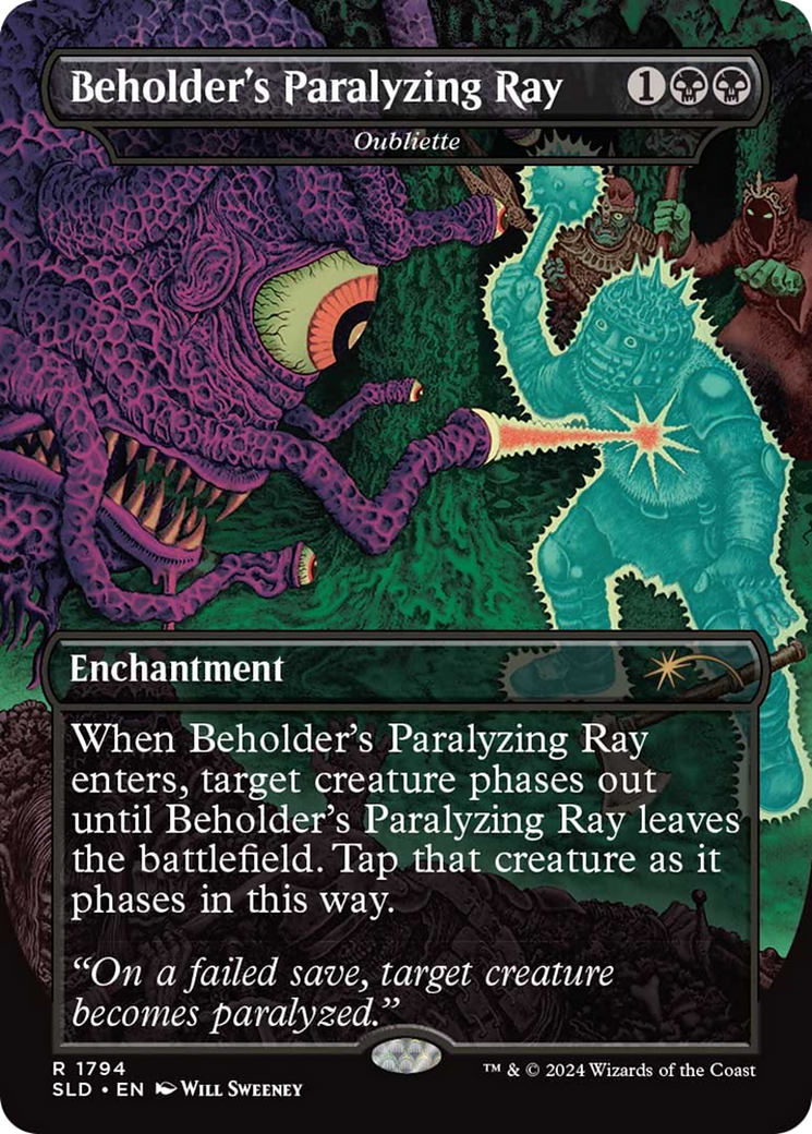 Oubliette (SLD-1794) (Borderless) [Secret Lair Drop]