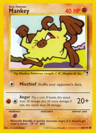 Mankey (081/110) [Legendary Collection] - Common