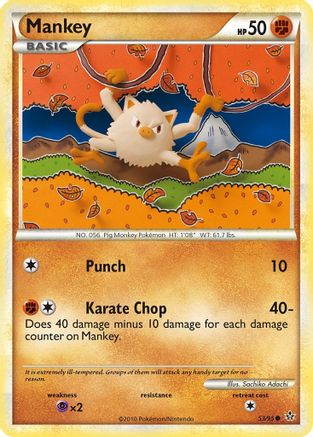 Mankey (053/95) [Unleashed] - Common
