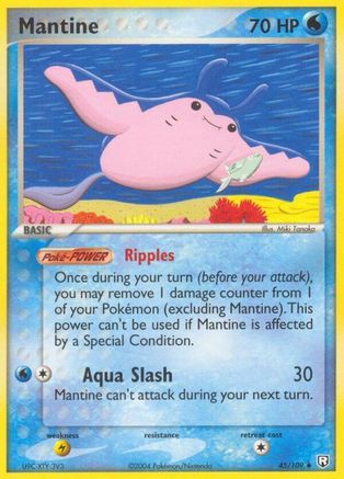 Mantine (045/109) [Team Rocket Returns] - Uncommon