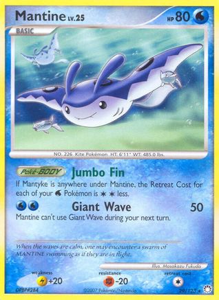 Mantine (29/123) [Mysterious Treasures] Reverse Holofoil - Rare