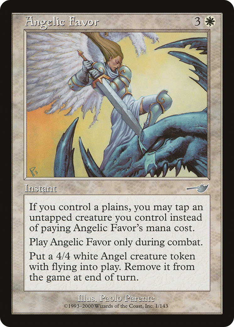Angelic Favor (NMS-001) [Nemesis] Foil