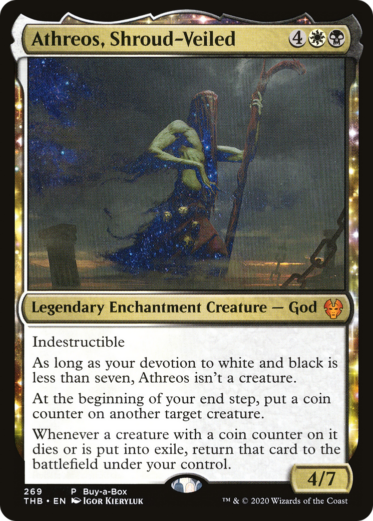 Athreos, Shroud-Veiled (BABP-269) [Theros Beyond Death] Foil