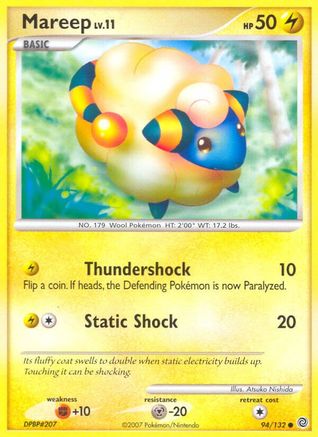 Mareep (094/132) [Secret Wonders] - Common
